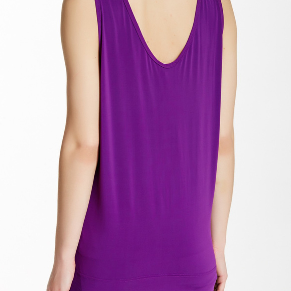 HELMUT LANG scoop neck Faint tank top - Picture 2 of 7